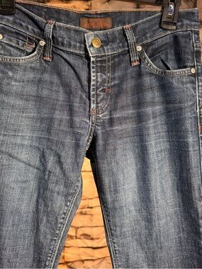 Classic Straight Fit Men's Denim Jeans in Vintage Blue